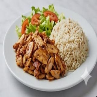 Plato De Pollo Con Arroz