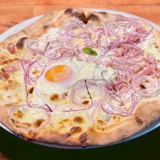 Pizza Carbonara