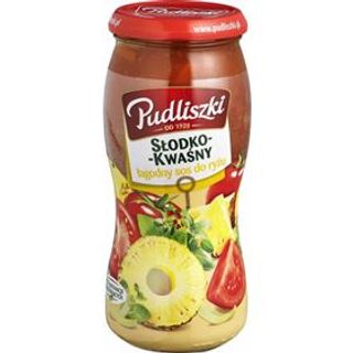 Sos słodko - kwaśny Pudliszki. 0.5кг