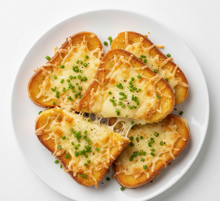 Paine cu ou si cascaval