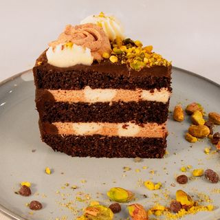 Keto Triple Chocolat Pistacho Gluten free  & Sugar Free