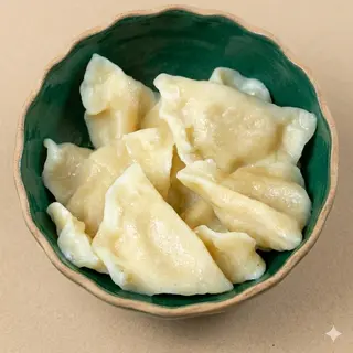სახლში მომზადებული კარტოფილის ვარენიკი/Homemade potato dumplings