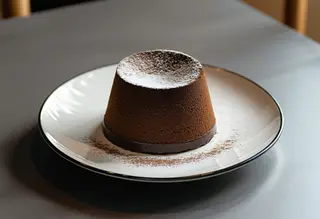 Soufflé cioccolato e caffè