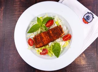 Стек от Норвежка сьомга на BBQ (300г)