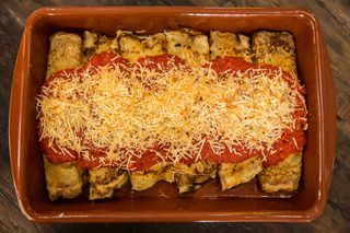 Canelones Rellenos De Carne