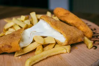 Box Fried Cheese