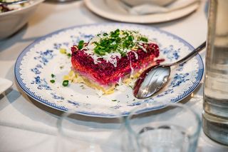 Салата Сельодка под шубой