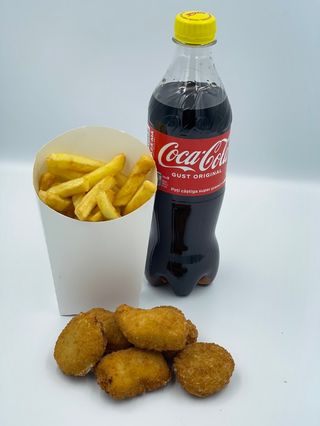 Meniu 6  nuggets de pui           