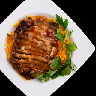 Carne de cerdo asado a la cantonesa