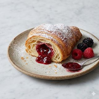 Cornetto frutti rossi
