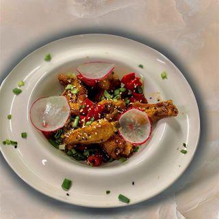 Крила теріякі з маринованим перцем чилі (470г)