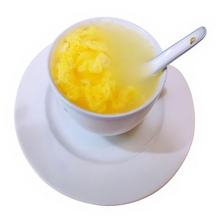 sopa de huevos revueltos