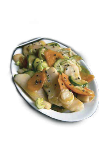 Gnocchi di riso con verdure