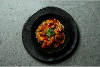 Orange Prawns Bowl