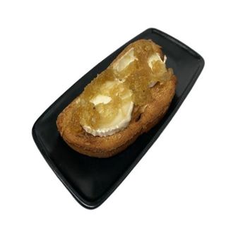 tosta de queso de cabra