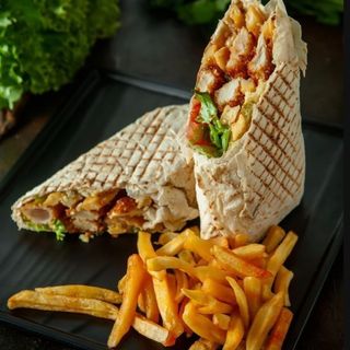 2 shawarma (sans frites )