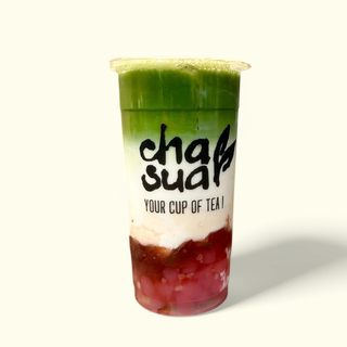 Matcha Rosa Latte
