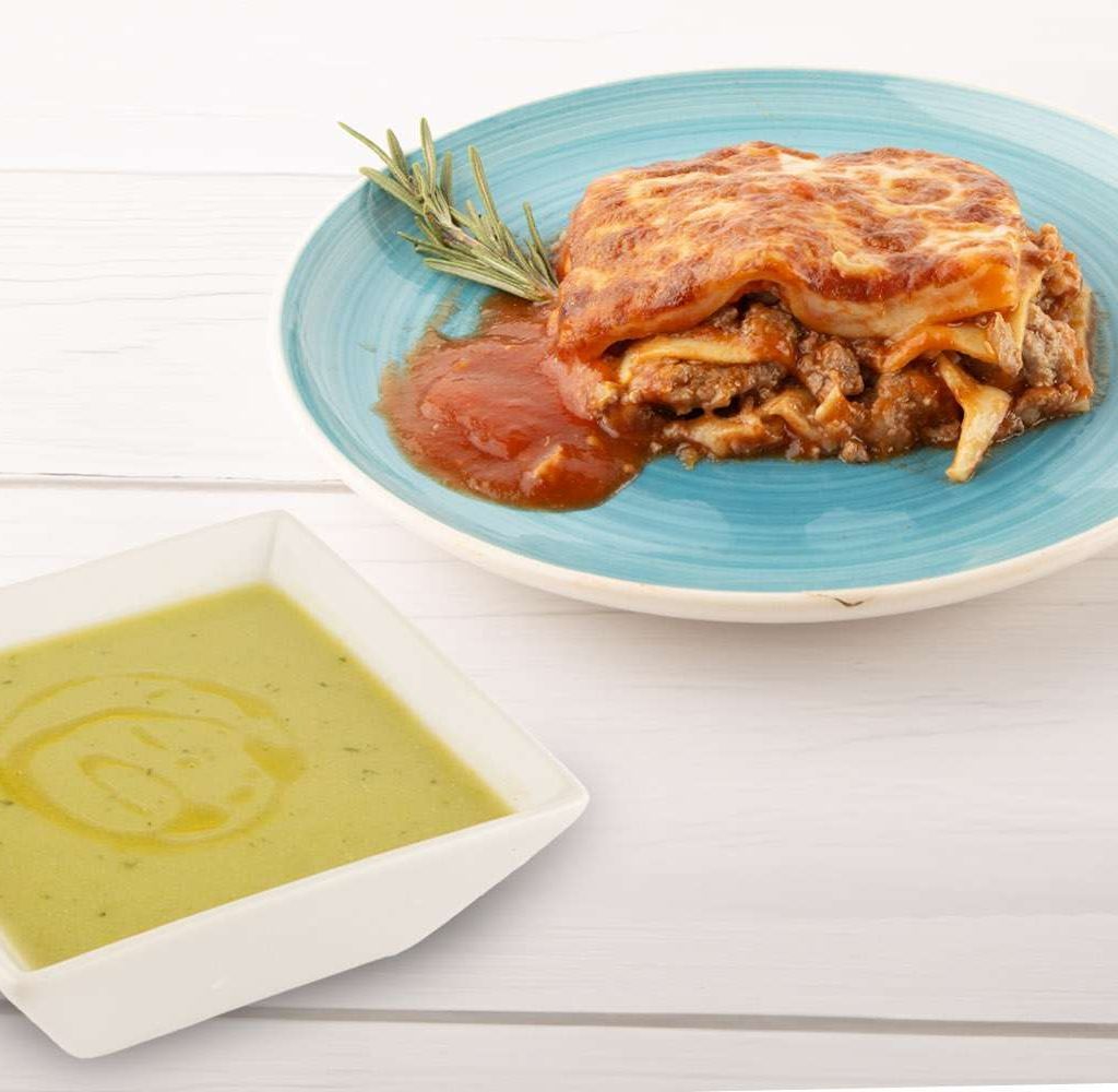 Combo entrante y plato principal