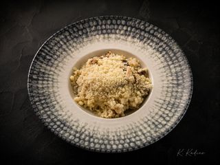 Ризото с пиле и гъби 350г