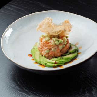 Тар тар з лосося 