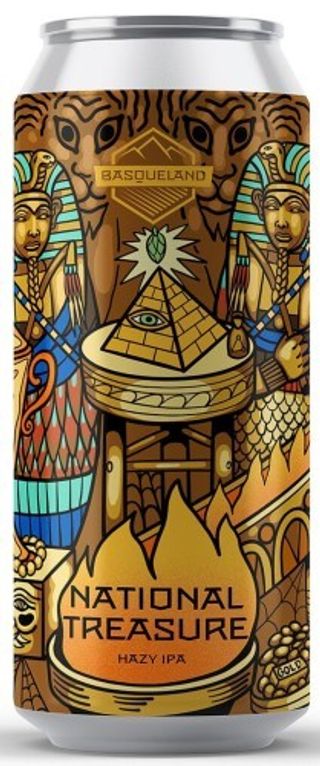 National Treasure Basqueland Brewing Lata 44 cl.