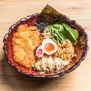 Fried chicken ramen