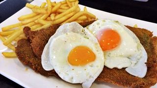 Milanesa A Caballo