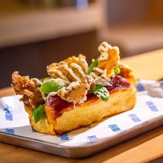 Roll de setas trufadas