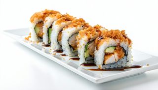 095 Chicken roll iris design