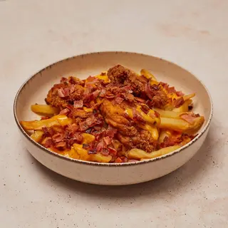 Cheesy bacon crispy