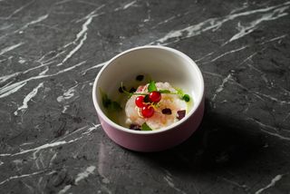 Tartare di gamberi rossi e avocado