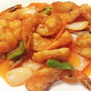 Gambas Agridulces