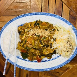 Wieprzowina po tajsku 			150g