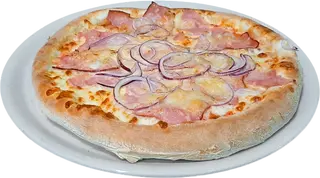 Pizza Carbonara  mare