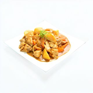 Pollo e Patate al curry 咖喱土豆鸡