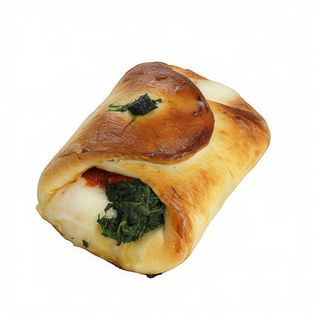 Cartocciata con spinaci pomodoro e formaggio