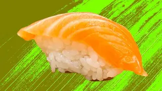 N1 - nigiri salmone - 2 pezzi