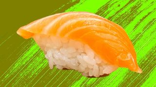 N1 - nigiri salmone - 2 pezzi