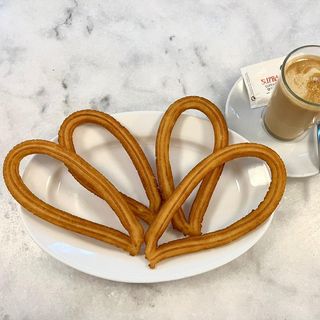 Madrileño con churros