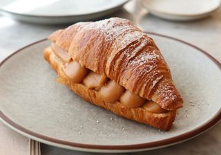 Croissant com Doce de Leite