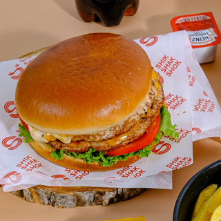 Чизбургер Куриный Двойной