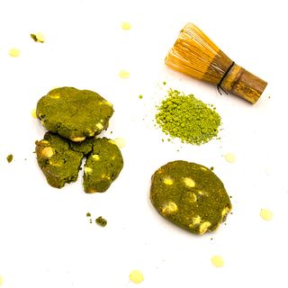 Cookie De Té Matcha Con Chocolate Blanco