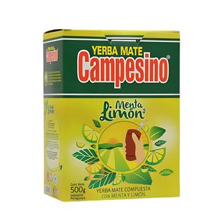 Yerba Mate Campesino Menta y Limón 500g