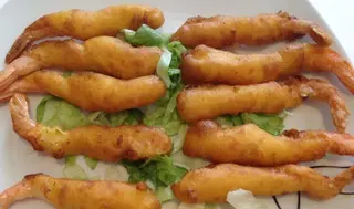 60.Langostinos Fritos
