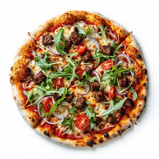 Pizza kebap completa