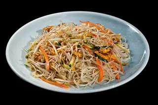 30 Spaghetti di riso con verdure