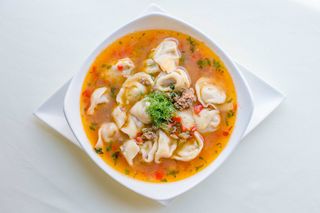 Пельмени с фунчезой