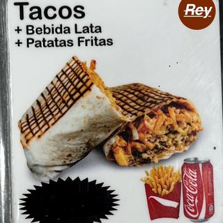 Menú tacó 