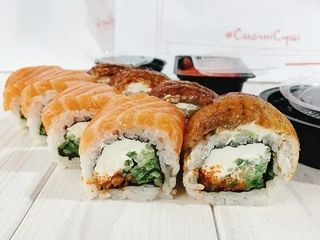 Філадельфія унагі-сяке (420 гр.) (8 шт./420g)