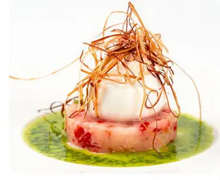 68. Tartare gambero rosso